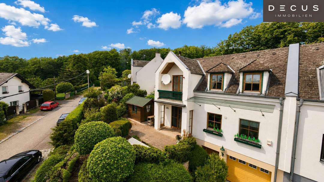 DOPPELHAUS I GRÜNRUHELAGE MIT IDYLLISCHEN GARTEN I GARAGE I WALLBOX I KELLER