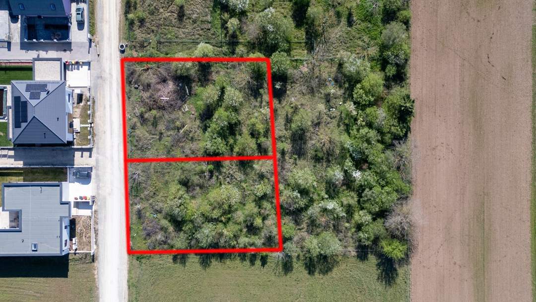 Anlagemöglichkeit! 2 Baugrundstücke in Aufschließungszone