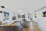 Stilvolle Dachgeschoßwohnung auf zwei Ebenen mit Außenflächen im begehrten 18. Wiener Gemeindebezirk