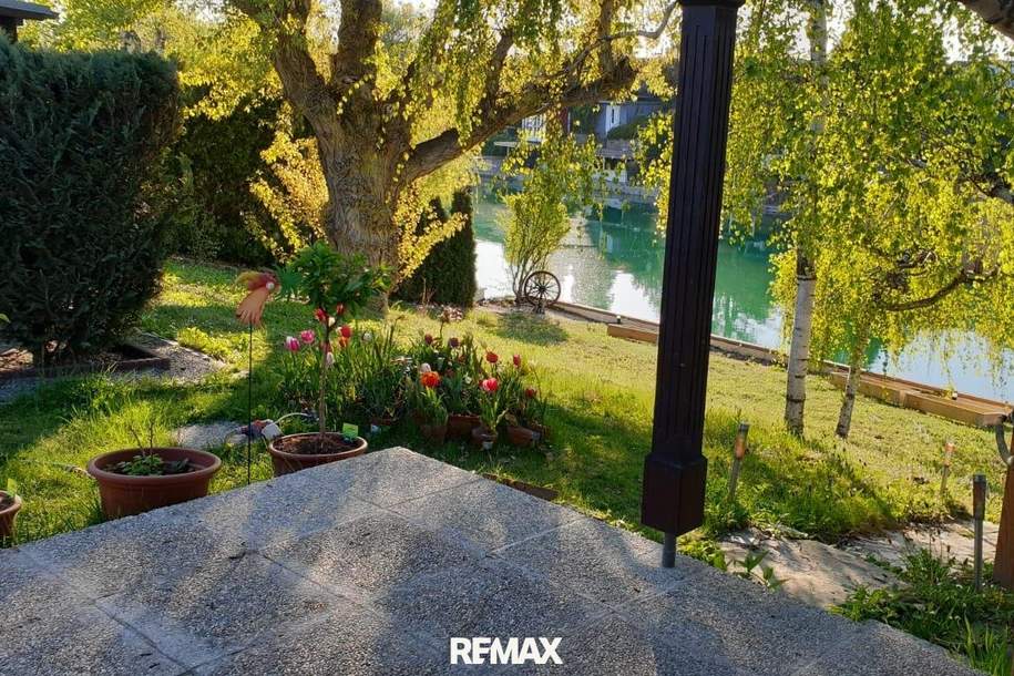 Badebungalow auf Pachtgrund mit direktem Seezugang, Haus-kauf, 85.000,€, 2301 Gänserndorf