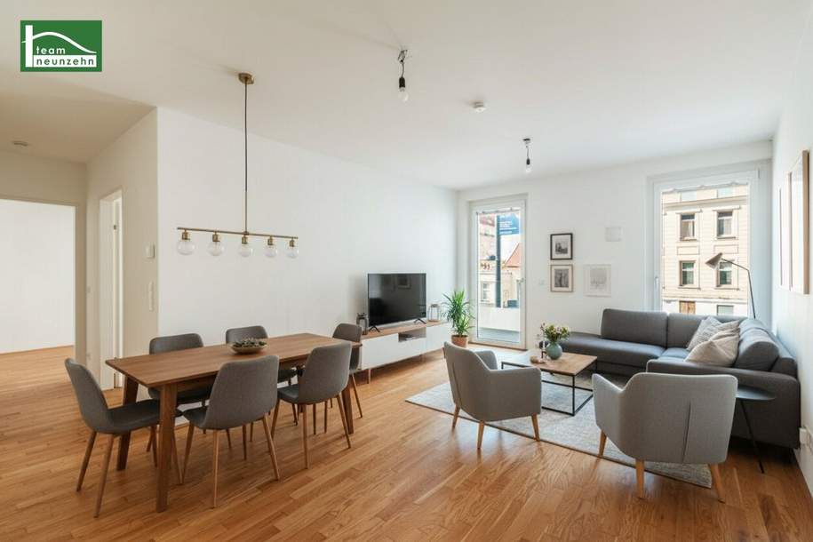 3.Zimmer-Traum mit Loggia und Küche auf Eigengrund (BJ 2018) - UNO-City / Donauzentrum / U-Bahn U1 (Top-Anbindung zum Stephansplatz), Wohnung-kauf, 349.900,€, 1220 Wien 22., Donaustadt