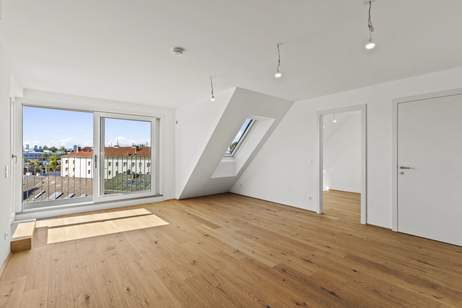 ++ OBEN ZUHAUSE sein ++ Dachgeschossjuwel im Projekt KARL74, Wohnung-kauf, 562.000,€, 1220 Wien 22., Donaustadt