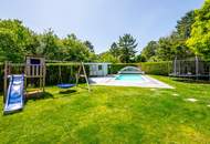 ***NEU*** exklusives Haus mit 2 Eingängen, 2 Wohnküchen, Wellnessbereich, beheizten Pool und viel mehr