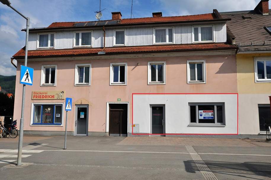 "Geschäftsfläche in frequentierter Lage - gut sichtbar - vielseitig nutzbar", Gewerbeobjekt-miete, 746,14,€, 8712 Leoben