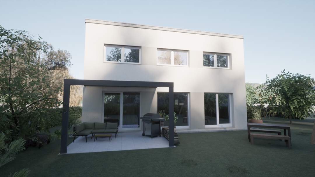 LEISTBARER WOHNTRAUM: PROVISIONSFREI: GARTENGLÜCK MIT VIEL LUXUS AUF EIGENGRUND IN HERRLICHER WOHNLAGE VON KÖNIGSTETTEN IM WIENERWALD