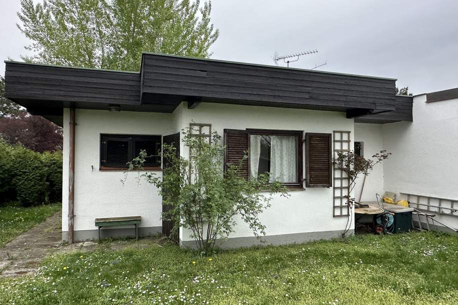 UFERPARZELLE - kleines massives Ferienhäuschen mit privaten Uferbereich auf Pachtgrund, Haus-kauf, 149.000,€, 7061 Eisenstadt-Umgebung