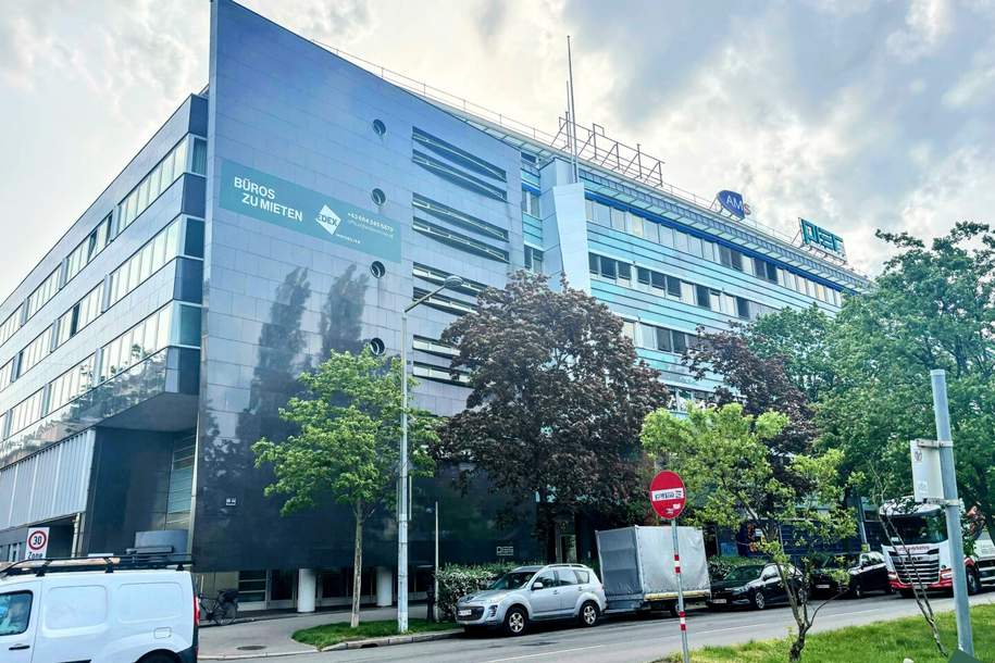 Hochwertige Bürofläche an der Brigittenauer Lände, Gewerbeobjekt-miete, 34.887,78,€, 1200 Wien 20., Brigittenau