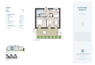 2-Zimmer-Terrassenwohnung im EG: ca. 44,93 m² WNF, ca. 27,77 m² Terrasse