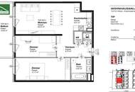 Neuwertige 3-Zimmer-Wohnung mit Balkon beim FAC-Platz – Nur 3 Minuten zur S-Bahn, verfügbar ab Jänner. - WOHNTRAUM