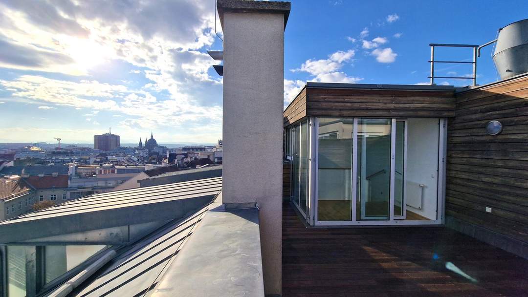 XXL-WEITBLICK!!! Dachterrassenwohnung in Traumlage - Mariahilfer Straße