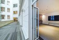 Topmodernes, loftartiges Open Space Büro auf zwei Ebenen mit Terrasse im Telegraf 7 zu mieten