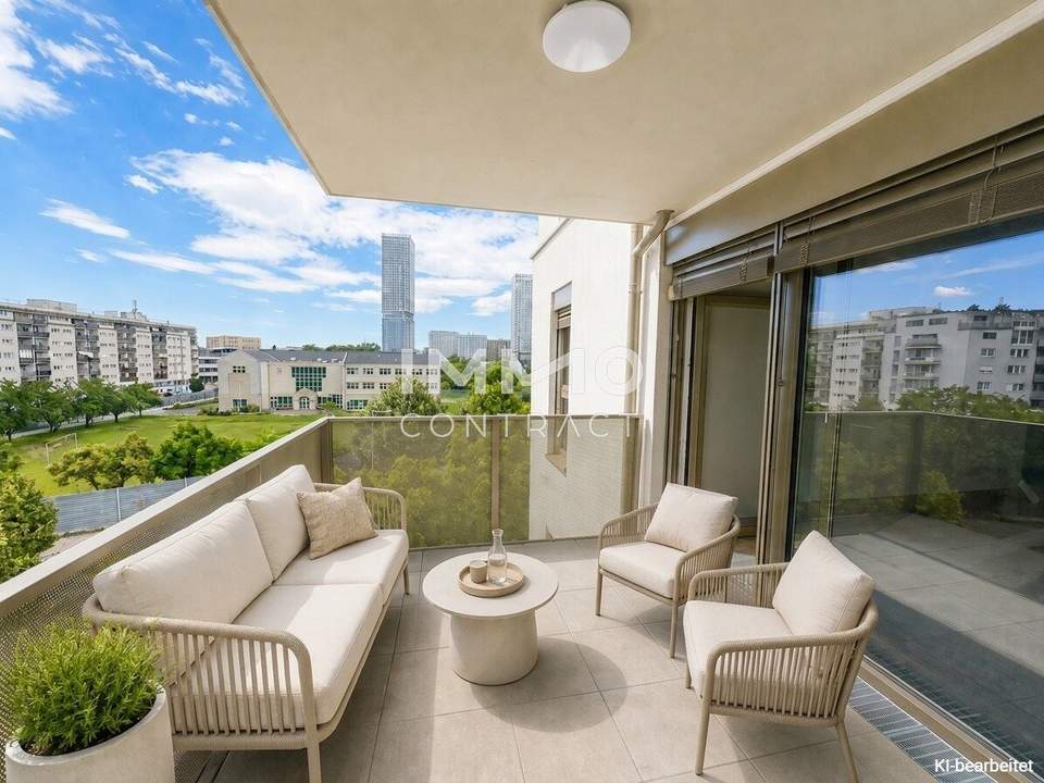 Provisionsfreie 3-Zimmer-Balkonwohnung nahe Alte Donau & U1!