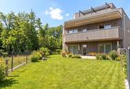 Erstbezug: Moderne Gartenwohnung im Zentrum mit Grünblick