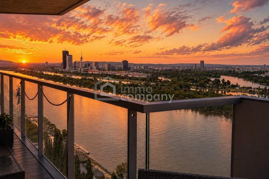 MARINA TOWER – Exklusive Eckwohnung im 27. Stock mit der Beste Panoramablick, Wohnung-kauf, 898.000,€, 1020 Wien 2., Leopoldstadt