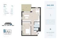 Helle 2-Zimmer-Wohnung mit Balkon