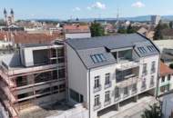 Luxus-Dachgeschosswohnung / Neubau-Erstbezug / Großer Balkon / KFZ-Stellplatz