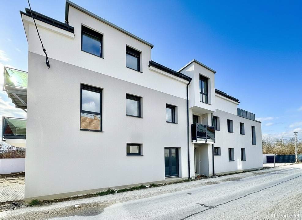ERSTBEZÜGE I ~13 Minuten von Wien I schlüsselfertig I Luftwärmepumpe I Stellplätze I Bahnhofsnähe