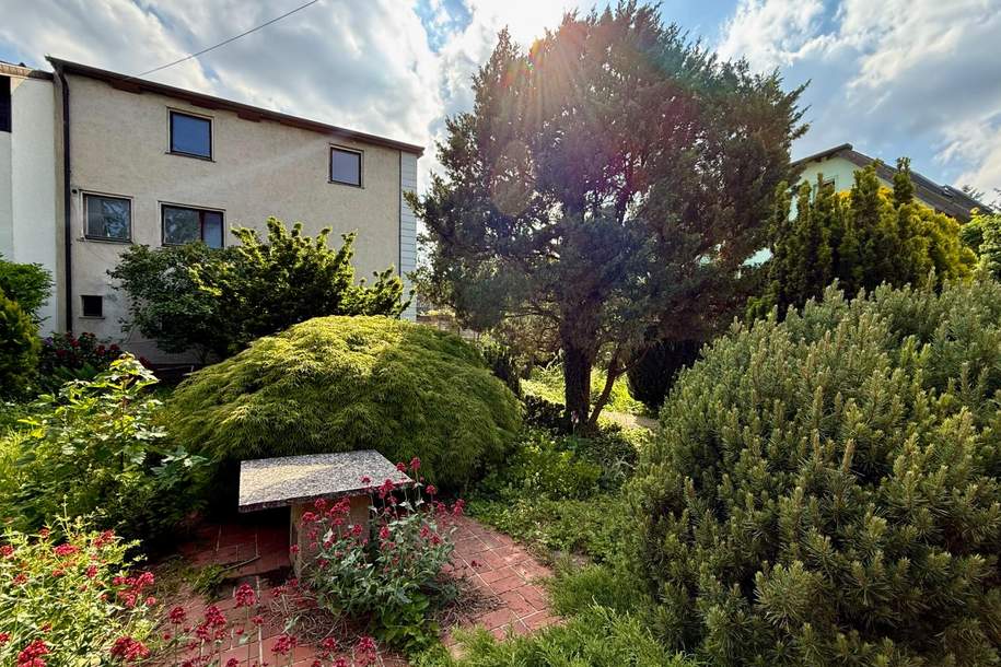 Gartenparadies in absoluter Ruhelage mit Ein-Mehrfamilienhaus, Haus-kauf, 800.000,€, 1230 Wien 23., Liesing
