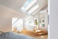 Alt-Hietzing - Luxuriöses Dachgeschoss mit Terrasse auf Wohnebene !