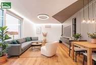 Wohnen auf höchstem Niveau: Moderne Dachgeschosswohnung inkl. Einbauküche, Klimaanlage und Terrasse!