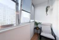 Möblierte Kleinwohnung mit toller Ausstattung und sonniger Loggia