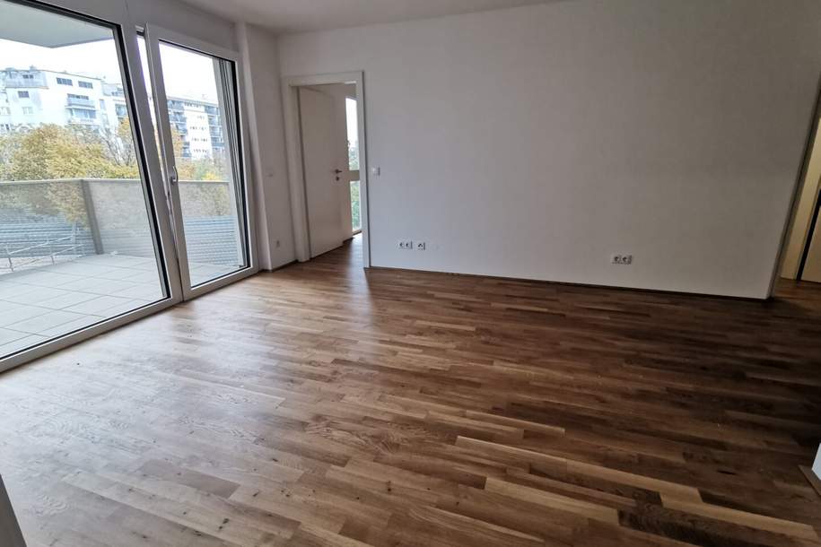 Neubau, nah zur "Alte Donau" in allen Größen mit Freiflächen., Wohnung-kauf, 455.500,€, 1210 Wien 21., Floridsdorf