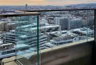 Möbliertes Apartment im ONE TOWER mit WEITBLICK + Pool und vielen Extras im Haus!