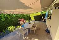 Gartenwohnung mit Designküche & Kamin – möbliert, ab 15.09. frei!