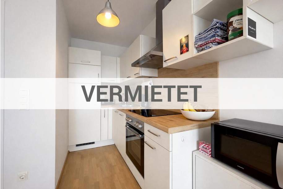 VERMIETET! - "Vollmöbliert – OHNE Ablöse | 2-Zimmer-Wohnung!", Wohnung-miete, 1.050,00,€, 1220 Wien 22., Donaustadt