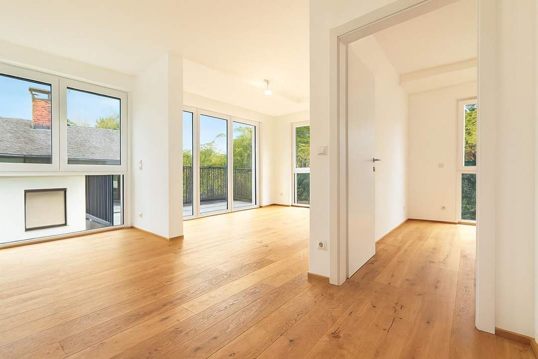 ERSTBEZUG mit 5,25m² großem Balkon! Inklusive voll ausgestatteter Küche!