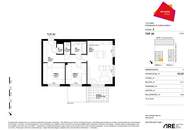AM PARK: Wohnen mit Komfort: 3-Zimmer-Wohnung mit Balkon und stilvollem Ambiente