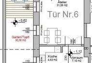 "1-Zimmer-Loft-Studio-Atelier mit Außenfläche| Wunderschön sanierter Altbau!"