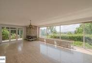 Einfamilienhaus mit traumhaften hellen Wohnbereichen, Blick ins Grüne und in absoluter Ruhelage
