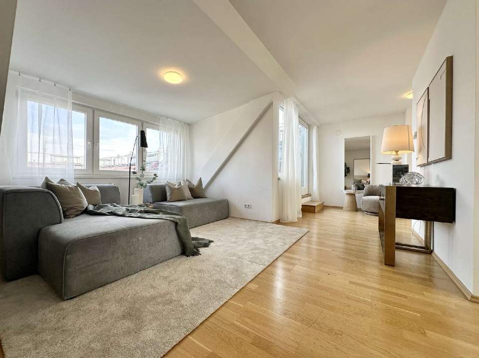 Historisches Ambiente trifft modernen Wohnkomfort – 3-Zimmer-Maisonette nahe Währinger Park