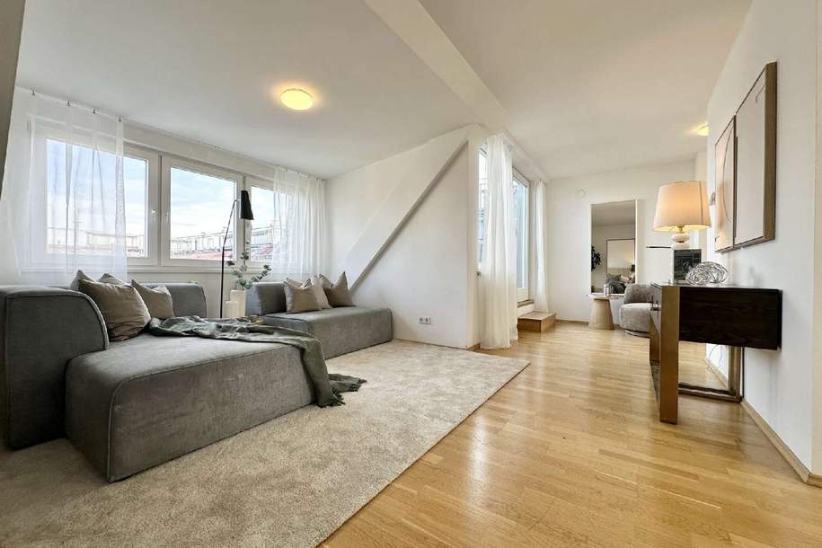 Historisches Ambiente trifft modernen Wohnkomfort – 3-Zimmer-Maisonette nahe Währinger Park, Wohnung-kauf, 549.000,€, 1180 Wien 18., Währing