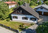 Einfamilienhaus mit großem Grundstück samt Nebengebäude in sonniger Ruhelage von Bad Ischl