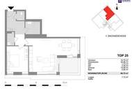 REDUZIERT! Top Lage! Neubau (2021) Dachgeschosswohnung mit Terrasse und Panoramafenster ++ Weitblick über Wien ++ Komplett Eingerichtet und Bezugsfertig ++ Dachgeschossneubau