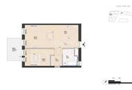 Ruhige 2-Zimmer Wohnung in guter Wohnlage - provisionsfreier Erstbezug!