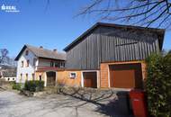 Großes Wohnhaus, großer Garten, große Maschinenhalle