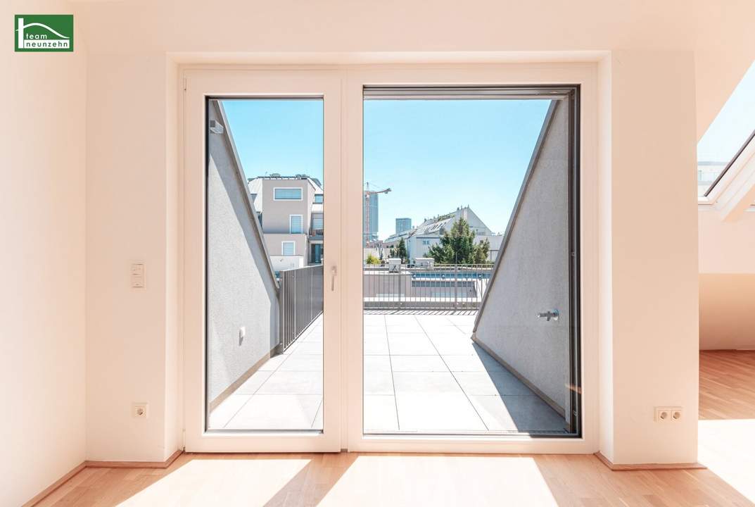 Hell - Heller - am Hellsten _ Urlaub zu Hause - DG-Wohnung mit Terrasse inkl. Klimavorbereitung, Küche und Erdwärmeheizung. - WOHNTRAUM