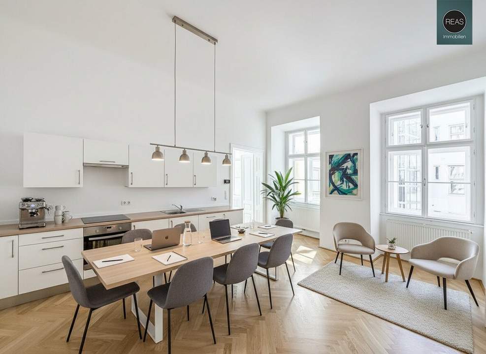 BÜRO in historischem Denkmal-Haus in Toplage der Innenstadt!