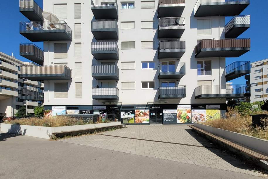 Moderne Gewerbefläche mit hoher Sichtbarkeit und flexibler Nutzung, Gewerbeobjekt-miete, 5.553,43,€, 1220 Wien 22., Donaustadt