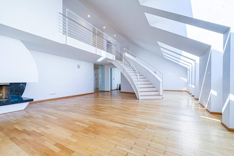 5-Zimmer-Luxuspenthouse mit Terrasse im Herzen Wiens, Wohnung-miete, 3.860,01,€, 1010 Wien 1., Innere Stadt