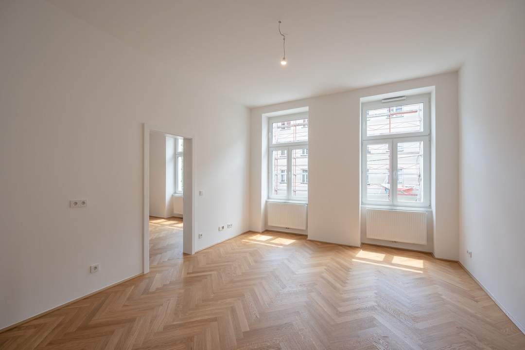 ***1190*** fantastischer 2-Zimmer Altbau-ERSTBEZUG, tolle Aufteilung!