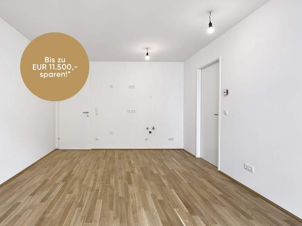 3.OG >> charmante Wohnung im Erstbezug >> TOP ANBINDUNG