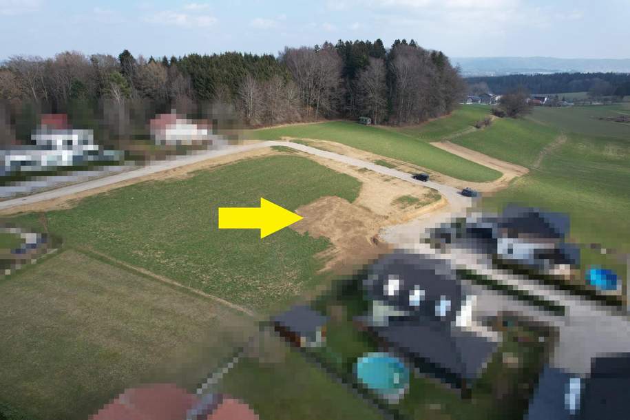 Baugrundstück mit Panoramablick, Grund und Boden-kauf, 148.000,€, 5232 Braunau am Inn