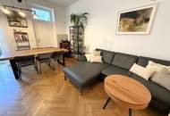 Zeitlose Eleganz trifft modernen Wohnkomfort – stilvoll sanierte 3,5-Zimmer-Altbauwohnung mit Designküche, zwei Außenflächen &amp; Toplage nahe dem Türkenschanzpark