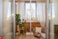 Anlegerhit | ruhige 2 Zimmer | 57m² Eigentumswohnung | 2 Loggien | mitten in Schwechat!