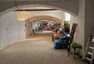 LAGERFLÄCHE IM 2. BEZIRK – 168 m² IM SOUTERRAIN ZU MIETEN