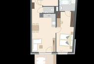 Moderne 2-Zimmer-Wohnung mit Balkon in der Attemsgasse